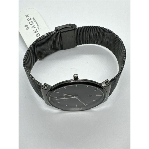 Skagen Ancher SKW6108 Men\'s Gray Stainless Steel Analog Dial Quartz Watch AEA225